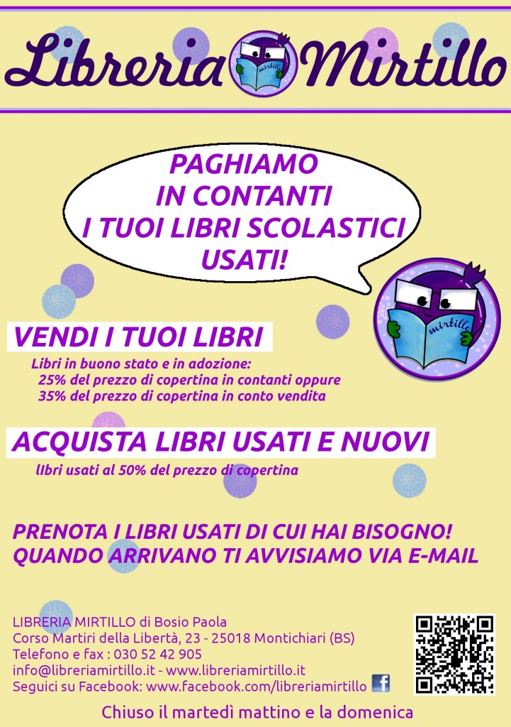 paghiamo in contanti i tuoi libri scolastici usati!