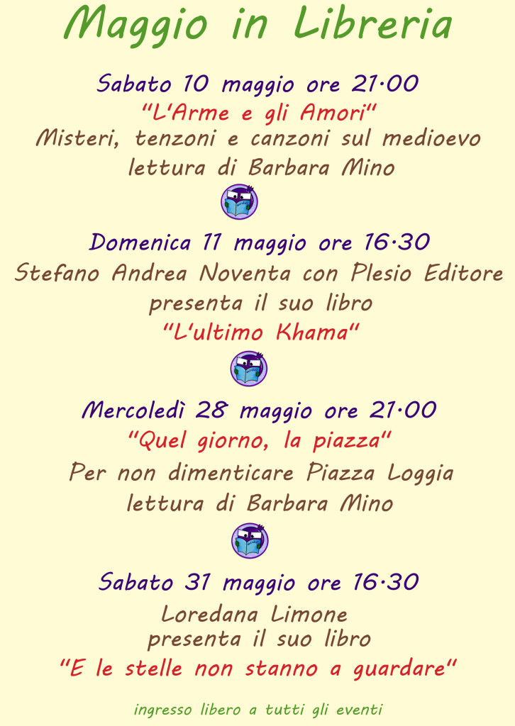 calendario maggio